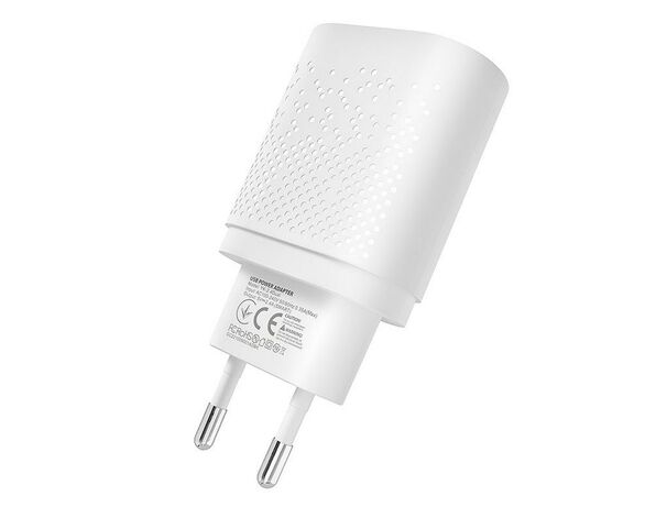 Адаптер зарядний мережевий Yoki Led Series YK-2.4Dual 2USB білий Аврора картинка 3 каталог