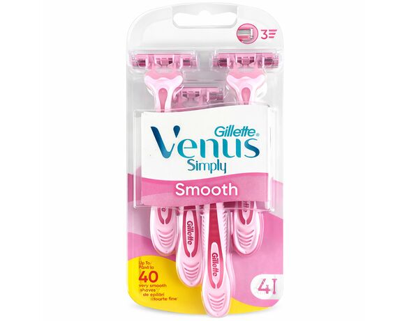 Набір станків GILLETTE SIMPLY VENUS 3 4 штук/упак. в Аврорі