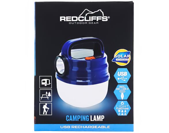 Ліхтар кемпінговий акумуляторний REDCLIFFS OUTDOOR в інтернет-магазині Аврора