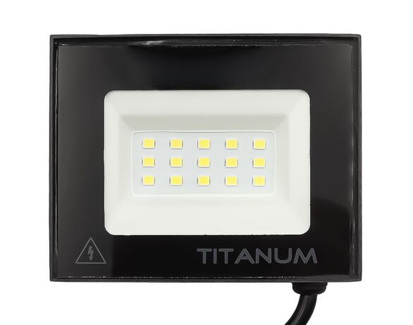 Прожектор LED Titanum 10W 6000K 220V Аврора картинка 4 купити