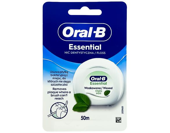 Нитка зубна ORAL-B Essential з м'ятою 50 м Аврора дешево