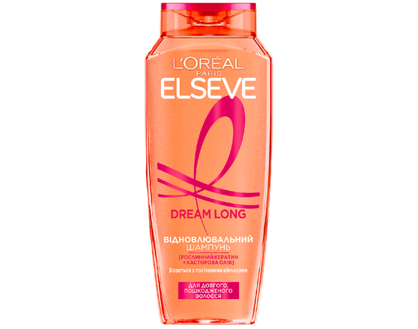 Шампунь для пошкодженного волосся LOREAL ELSEVE Dream Long 400 мл Аврора фото