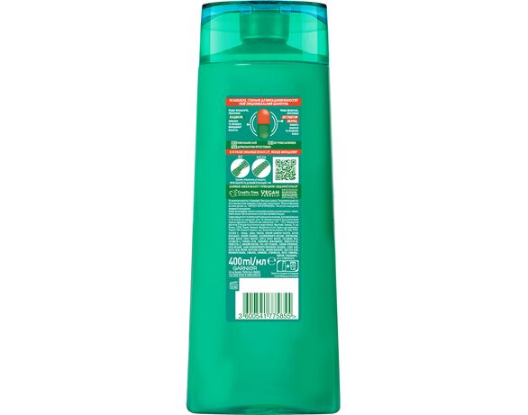 Шампунь для волосся GARNIER Fructis Ріст на повну силу 400 мл Аврора картинка 2 недорого