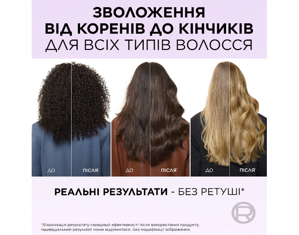 Шампунь-філер для зволоження волося LOREAL ELSEVE Hyaluron 400 мл Аврора картинка 5 недорого