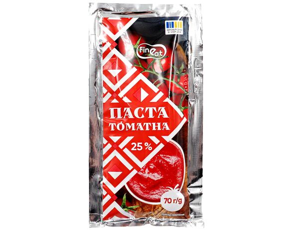 Паста томатна Fine Eat 25%, саше 70 г Аврора купити