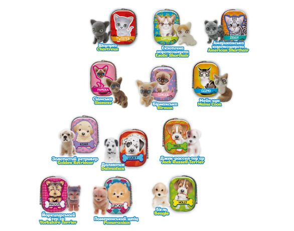 Фігурка-сюрприз COOL THINGS серія Puppy Club НЯВ-ГАВ КОМАНДА Аврора картинка 2 вартість