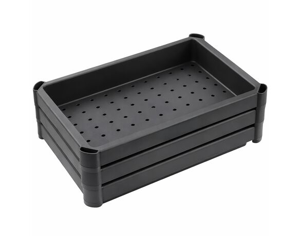 Стелаж для зберігання речей Storage Solutions на 3 рівні Аврора картинка 9 каталог