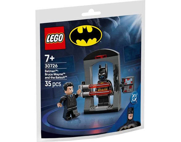 Конструктор дитячий LEGO Брюс Вейн і костюм Бетмена (30726) Аврора каталог
