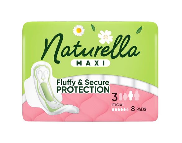 Прокладки гігієнічні NATURELLA Classic Camomile Maxi 8 штук Аврора недорого