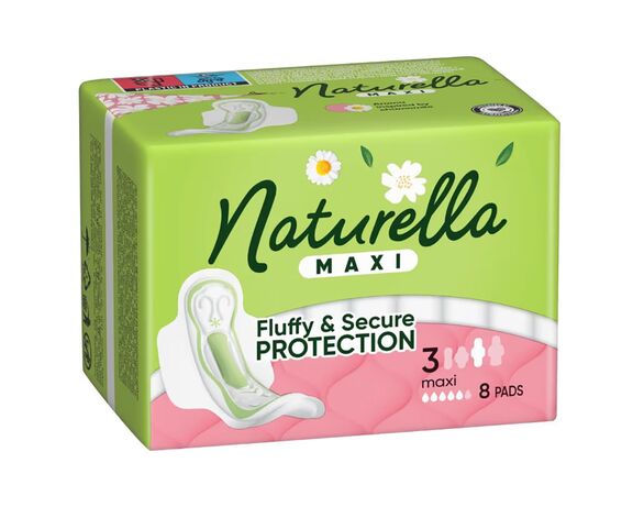 Прокладки гігієнічні NATURELLA Classic Camomile Maxi 8 штук Аврора картинка 2 дешево