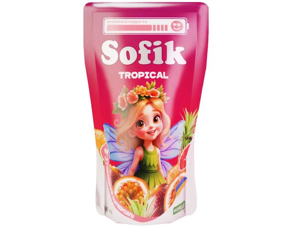 Напій соковий безалкогольний негазований Sofik Tropical Маракуйя 200 мл Аврора недорого