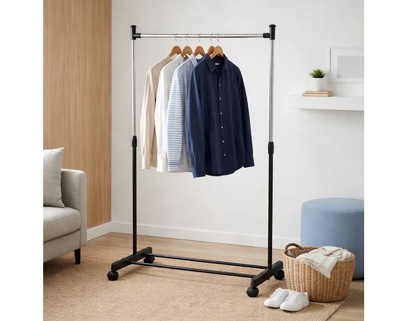 Вішалка-стійка для одягу металева Storage Solutions Аврора картинка 5 дешево