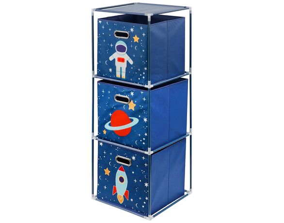 Стелаж для зберігання речей з органайзером Storage Solutions 3 шт Аврора фото