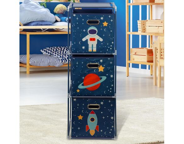 Стелаж для зберігання речей з органайзером Storage Solutions 3 шт Аврора картинка 3 з доставкою