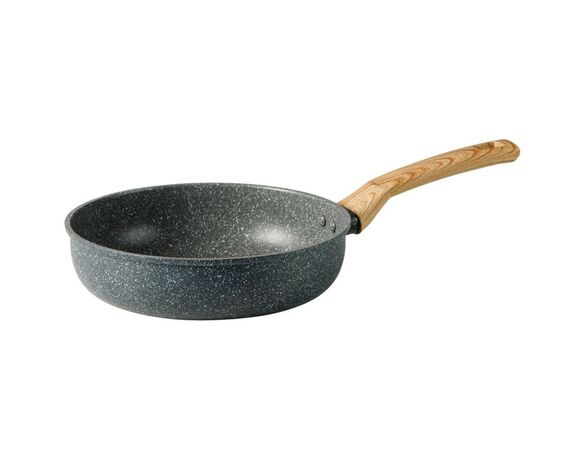 Сковорода алюмінієва антипригарна глибока BRAVO CHEF d=20 см Аврора ціна