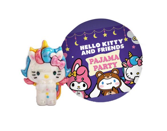 Фігурка-сюрприз COOL THINGS серія Hello Kitty ПІЖАМНА ВЕЧІРКА у кулі Аврора з доставкою