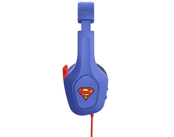 Навушники накладні дротові ігрові гарнітура Trust GXT415SM Zirox Superman сині Аврора картинка 5 дешево