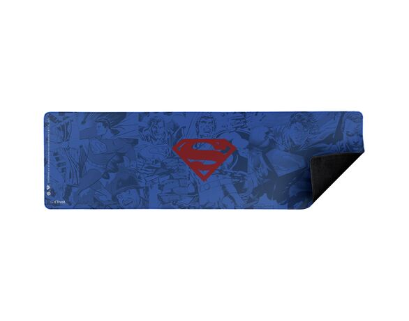 Килимок для комп'ютерної миші Trust GXT759SM Superman 930x300 мм синій картинка 2 в інтернет-магазині Аврора
