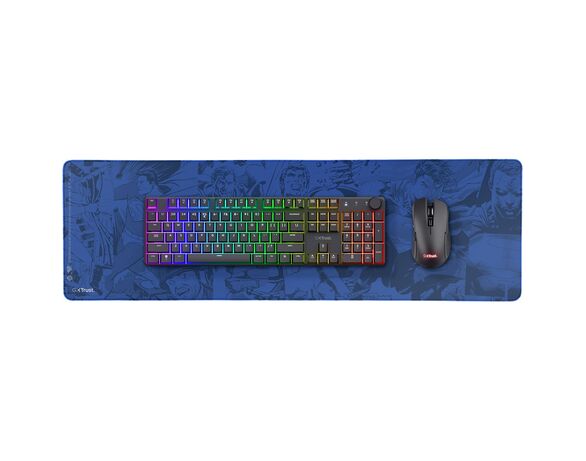 Килимок для комп'ютерної миші Trust GXT759SM Superman 930x300 мм синій Аврора картинка 3 каталог