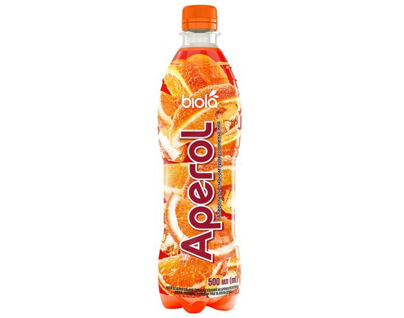 Напій безалкогольний сильногазований Біола Aperol смак трав та апельсина 0,5 л в інтернет-магазині Аврора