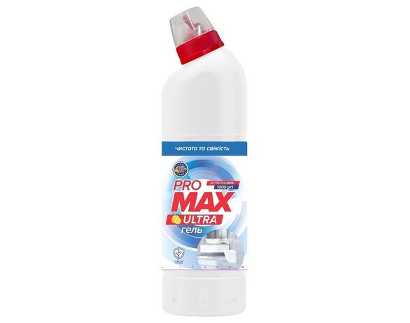 Гель для чищення туалету санітарно-гігієнічний PRO MAX Ультра Ароматизований 1 л Аврора купити
