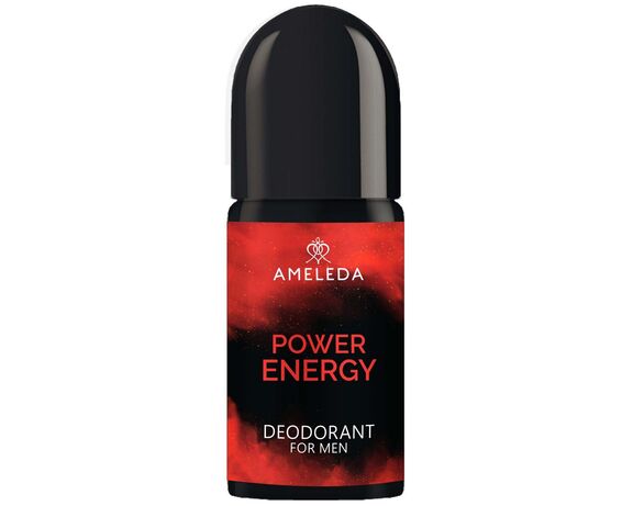 Дезодорант-антиперспірант чоловічий AMELEDA POWER ENERGY кульковий 50 мл Аврора купити