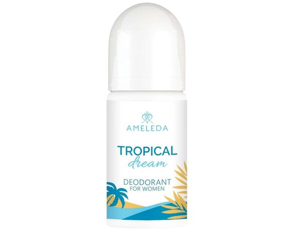Дезодорант-антиперспірант жіночий AMELEDA TROPICAL DREAM кульковий 50 мл Аврора недорого