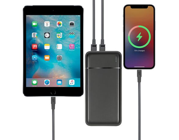 Пристрій зарядний PowerВank RIVACASE VA2031 чорний 10000mAh Аврора картинка 7 з доставкою
