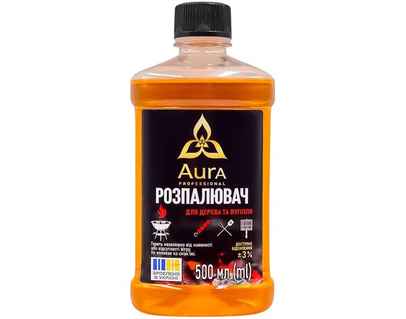Розпалювач вогню рідкий Aura Professional 500 мл Аврора недорого