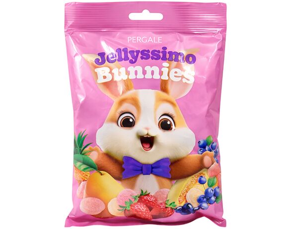 Цукерки желейні PERGALE Jellyssimo Bunnies 150 г Аврора дешево