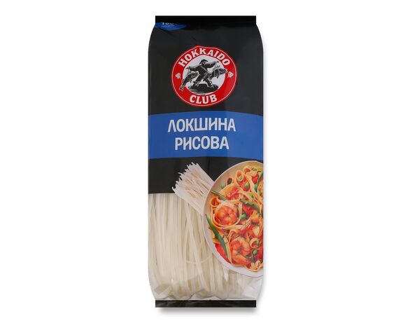 Локшина рисова Hokkaido Club 150 г в інтернет-магазині Аврора