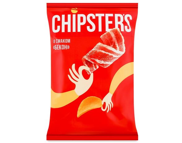 Чипси картопляні CHIPSTER'S Бекон 60 г Аврора дешево