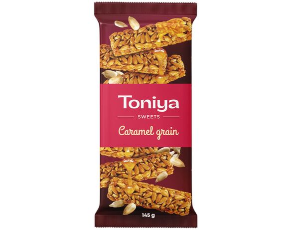 Козинаки Toniya Карамельне зернятко 145 г Аврора ціна