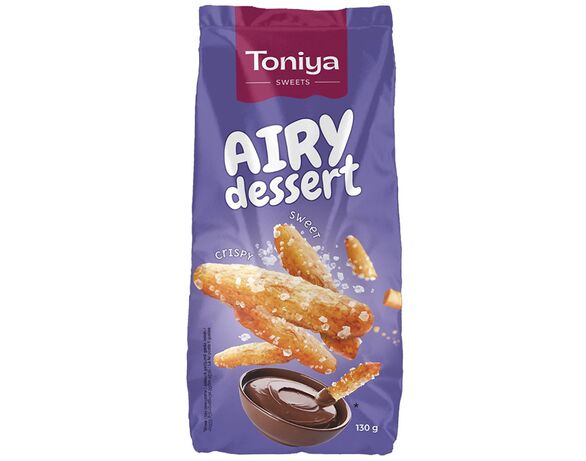 Печиво здобне Toniya Повітряний десерт з цукром 130 г Аврора купити