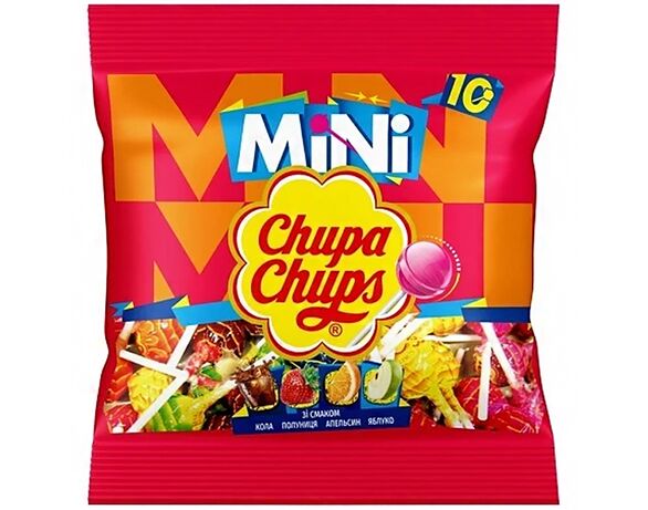 Льодяники карамельні Chupa Chups Mini 6гх10 шт/уп Аврора недорого