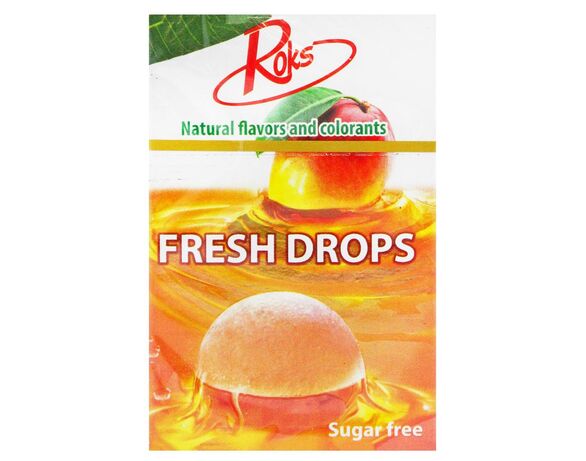 Карамель льодяникова Roks Fresh drops Без цукру 30 г Аврора картинка 2 ціна