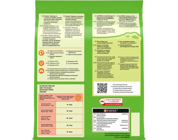 Корм для собак Friskies Курка та овочі 2,4 кг Аврора картинка 4 ціна