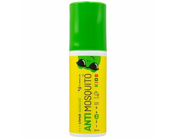 Спрей-лосьйон від комарів ANTImosquito KIDS 3+ 100 мл Аврора з доставкою