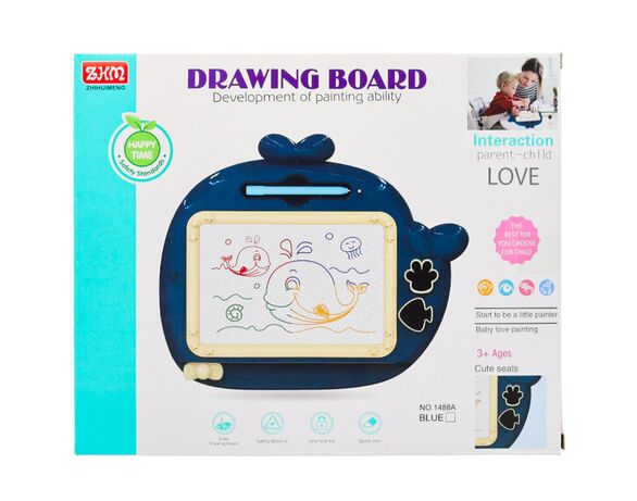 Дошка для малювання дитяча магнітна DIY TOYS в асортименті Аврора картинка 4 недорого