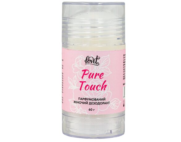 Дезодорант жіночий парфумований Lovit Pure Touch стік 60 г Аврора вартість