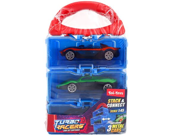 Набір машинок іграшкових Toi-Toys Turbo Racers у кейсі Аврора купити