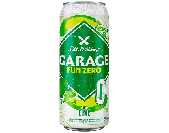 Пиво безалкогольне спеціальне Seth&Riley’s Garage Taste Lime 0,5 л в Аврорі