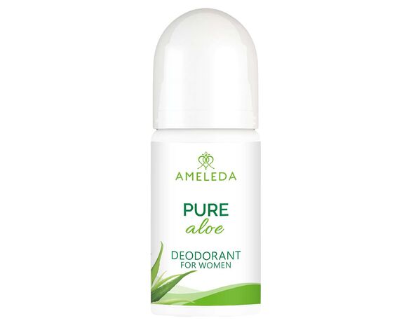 Дезодорант-антиперспірант жіночий AMELEDA PURE ALOE кульковий 50 мл Аврора дешево