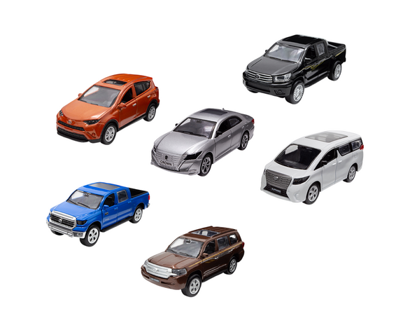 Автомодель іграшкова металева TechnoDrive серія Toyota S2 Аврора картинка 5 купити