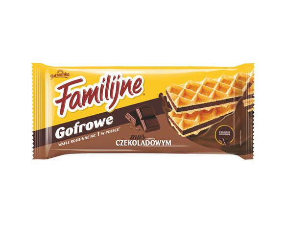 Вафлі Colian Familijne зі смаком шоколадного крему 130 г Аврора купити