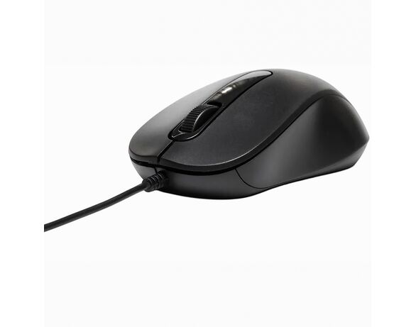 Миша комп'ютерна дротова Hоlmer M-01OF USB чорна картинка 3 в Аврорі
