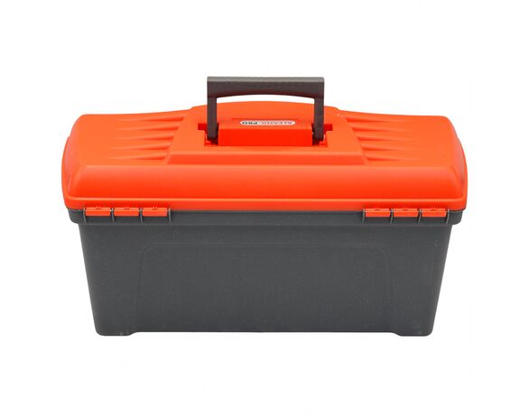 Ящик для інструментів пластиковий ALEANA-PRO оранжевий 12" Аврора картинка 2 недорого