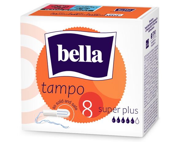 Тампони гігієнічні Bella Tampo super plus 8 шт/уп. Аврора фото