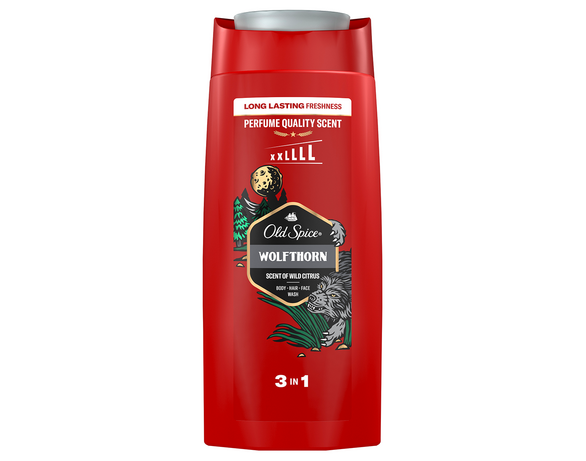 Шампунь-гель для душу чоловічий 3в1 OLD SPICE Wolfthorn 675 мл Аврора ціна
