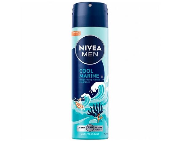 Антиперспірант чоловічий NIVEA DEO Морська прохолода спрей 150 мл Аврора відгуки